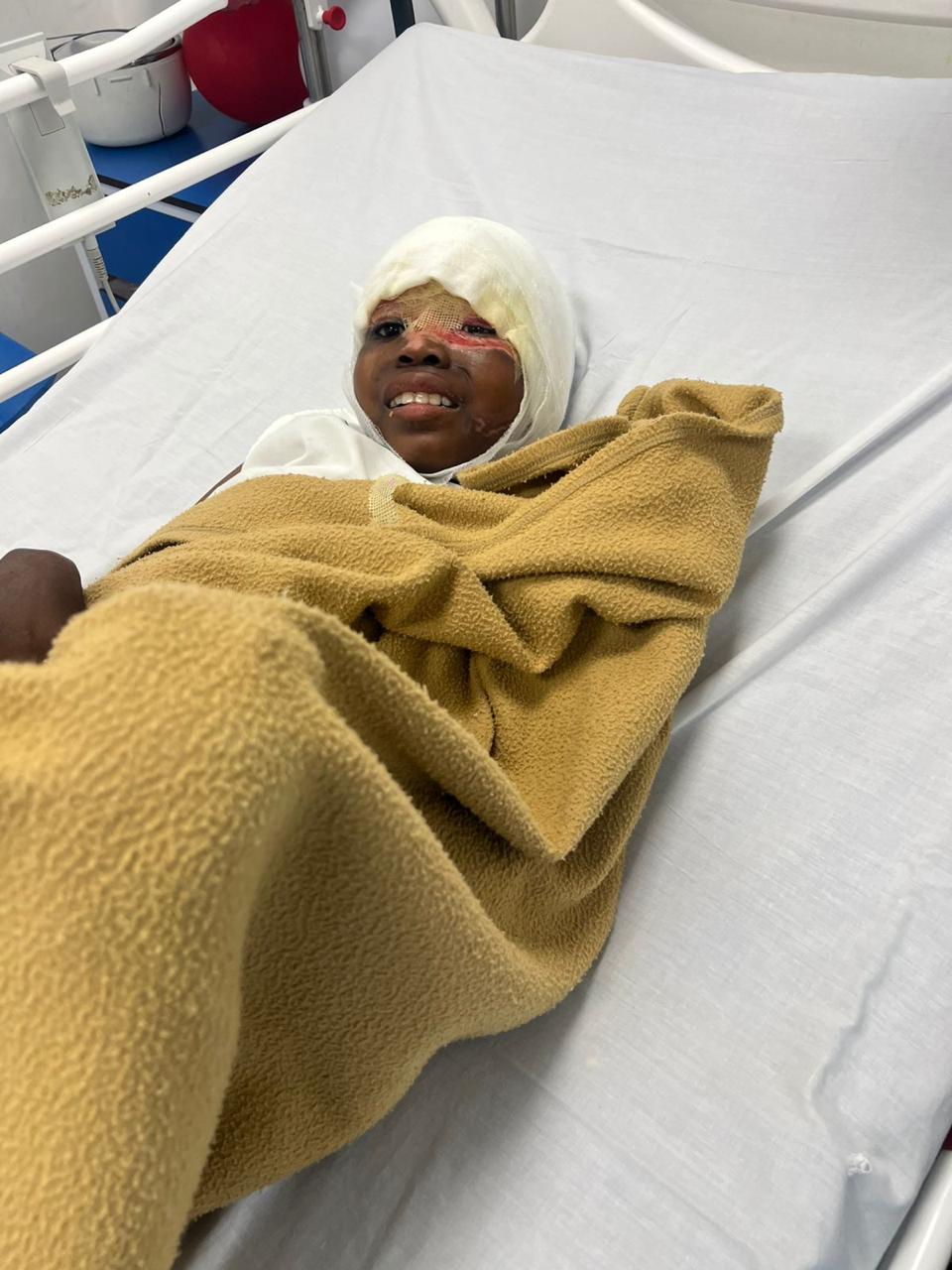 Criança atendida pela Jucarente